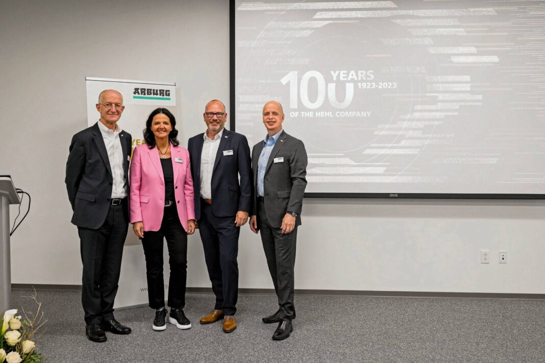 Arburg USA Celebrates 100th Anniversary and Marks Changes in Senior Management.